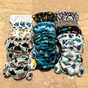 Thirsties Newborn All-in-One (AIO) cloth diapers